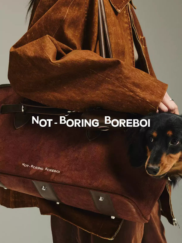 Pet Suede Tote Bag