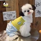 Pet summer new breathable cool vest anti dirty clothing
