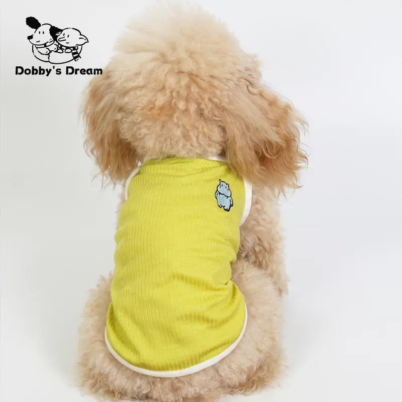 Pet summer new breathable cool vest anti dirty clothing