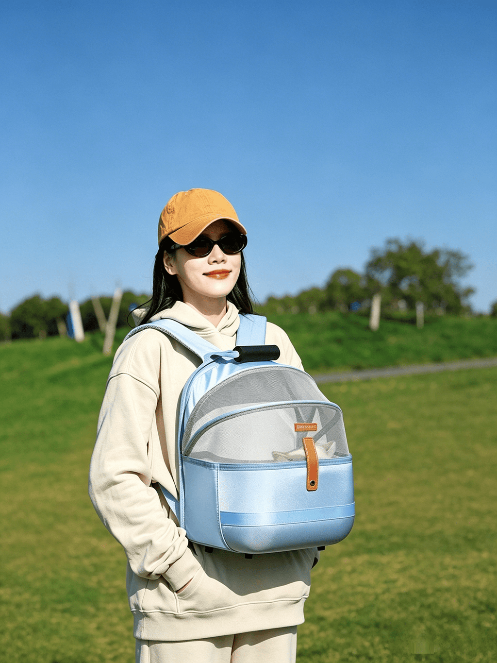 Portable Backpack For Cats And Dogs