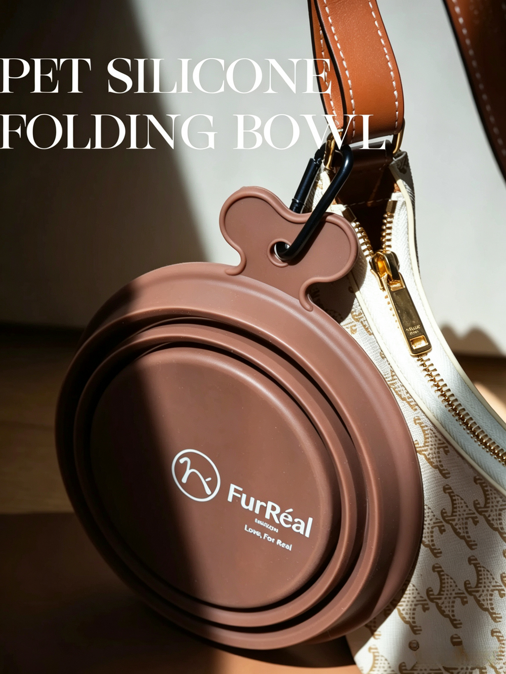 Portable Outdoor Pet Folding Bowl