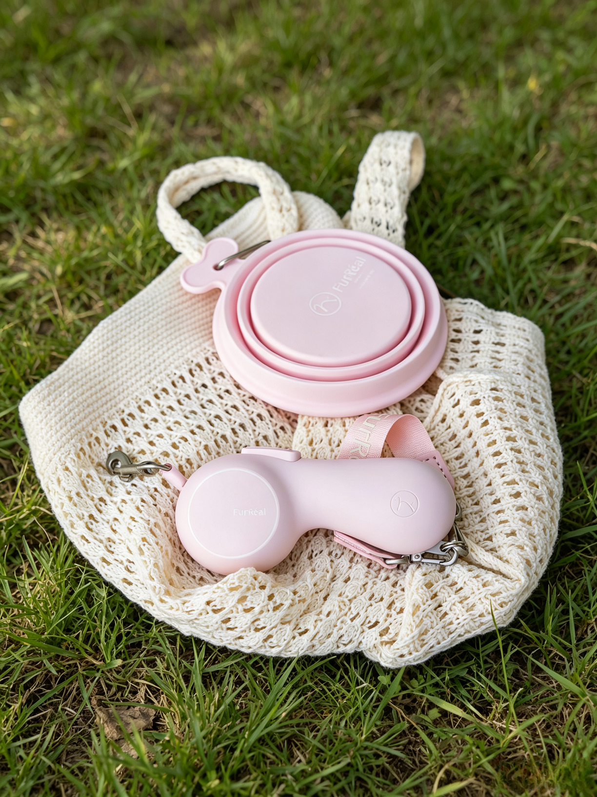 Portable Outdoor Pet Folding Bowl
