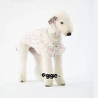 Egge Spring And Summer Sleeveless Floral Ruffle Pet Shirt