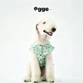 Egge Spring And Summer Sleeveless Floral Ruffle Pet Shirt