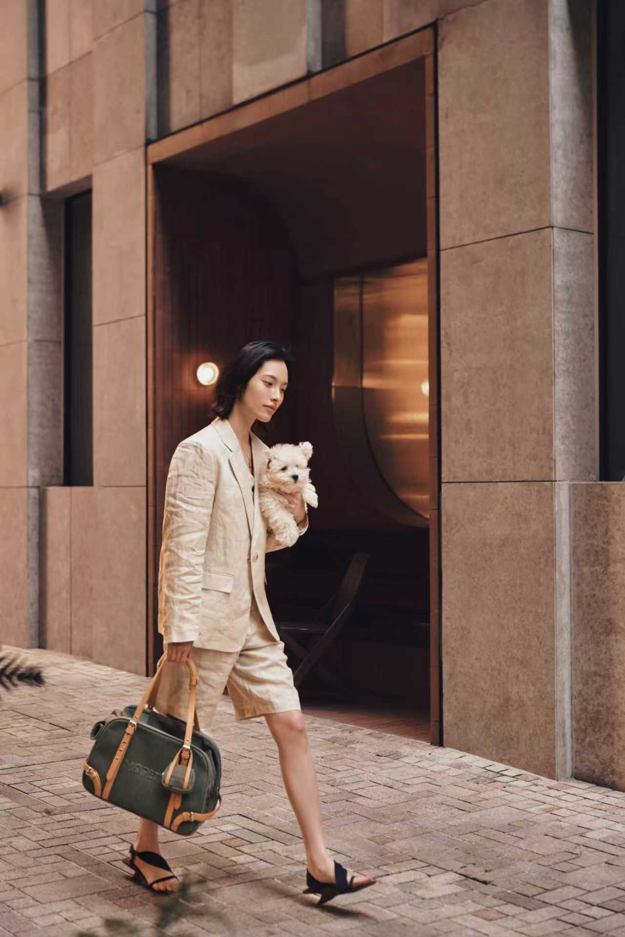 Summer New Vintage-Style Denim Pet Tote Bag