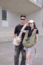 Summer Pet Chest Bag, Breathable, Antibacterial, Waterproof Crossbody Cat Bag