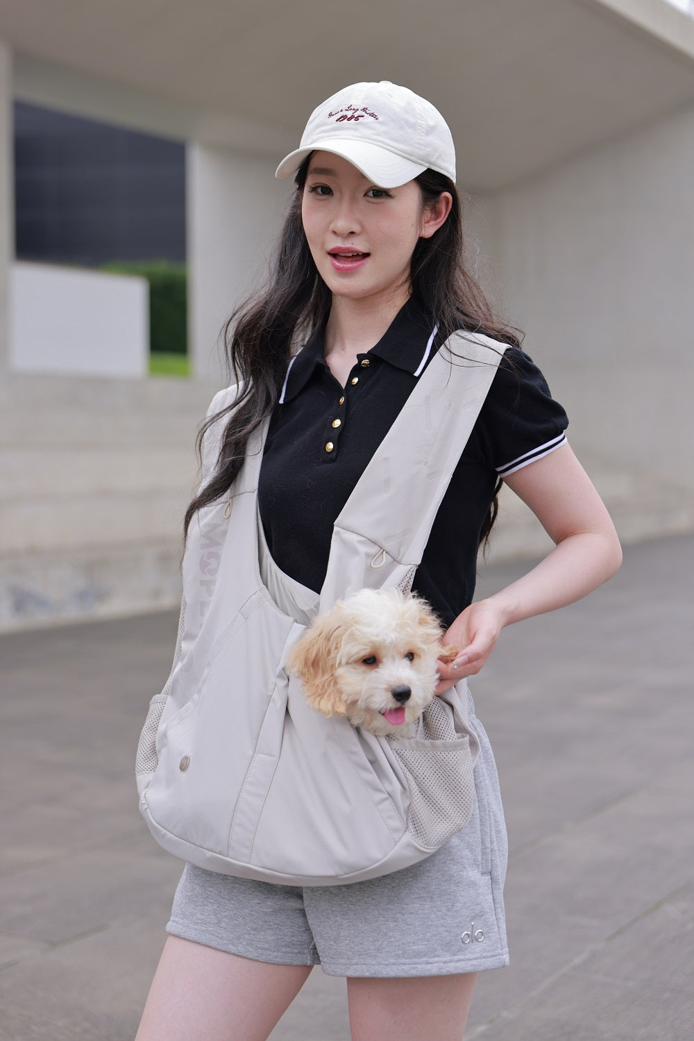 Summer Pet Chest Bag, Breathable, Antibacterial, Waterproof Crossbody Cat Bag