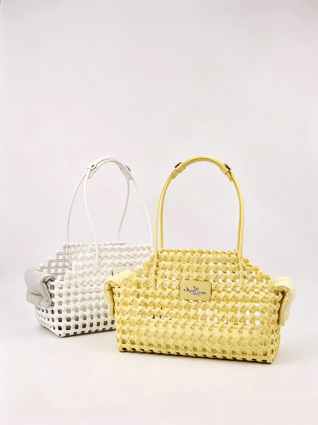 Summer Woven Pet Tote Bag