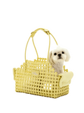 Summer Woven Pet Tote Bag