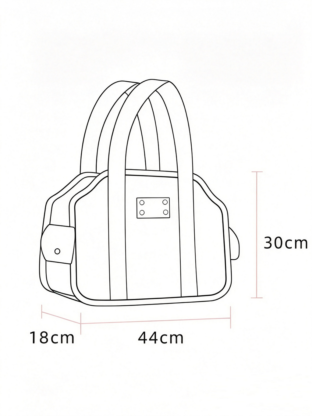 Summer Mist Pet Bag