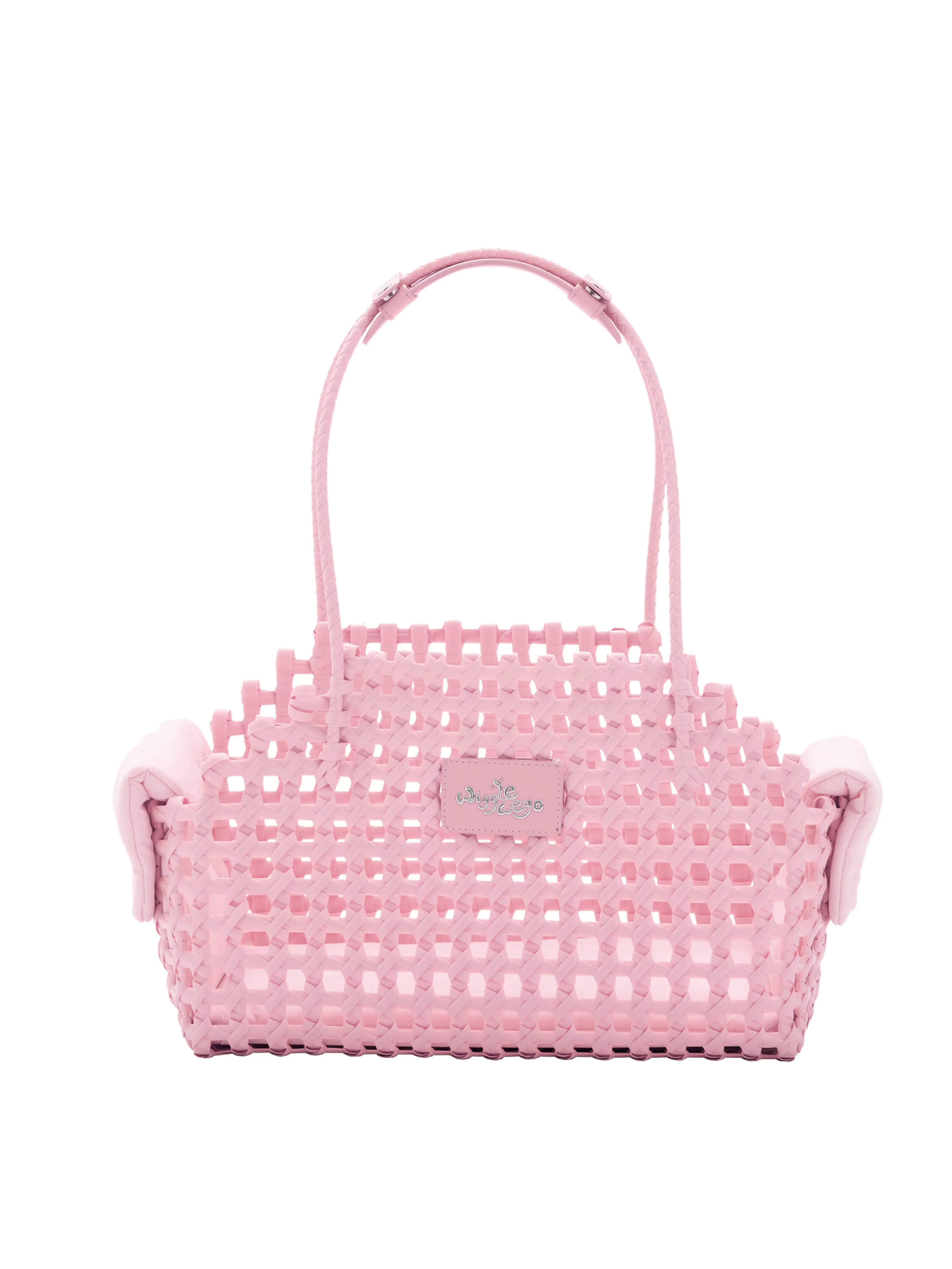 Summer Woven Pet Tote Bag