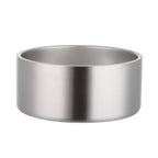 Vacuum Double-Layer Anti-Slip Stainless Steel Pet Bowl