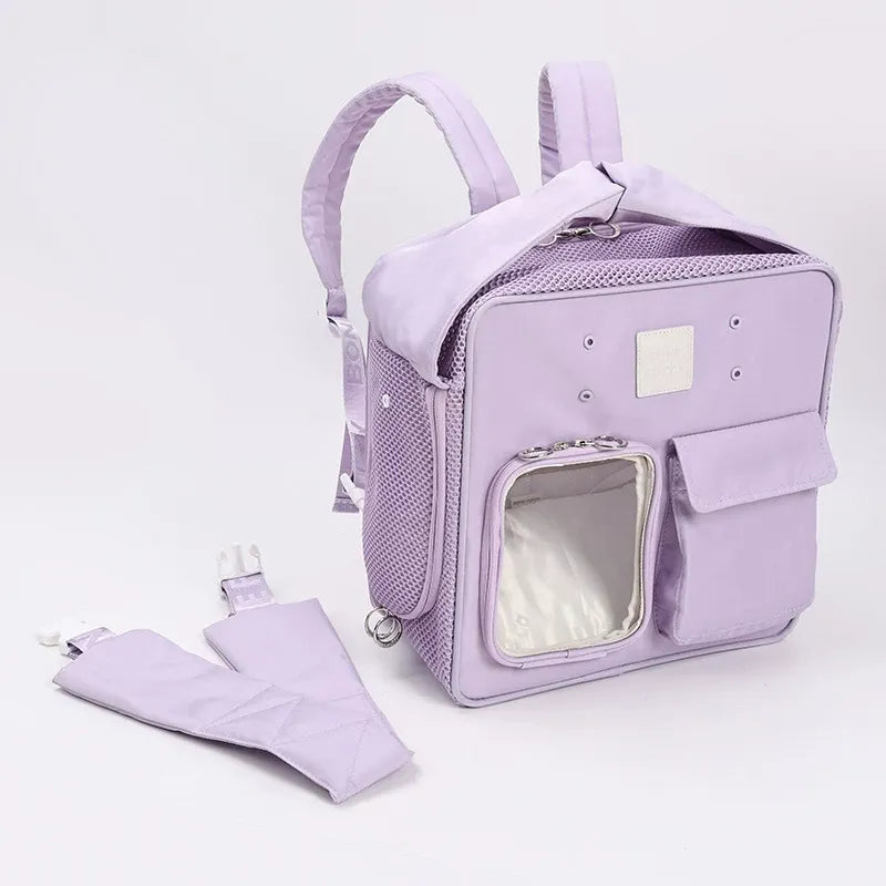 Ventilated And Portable Backpack, A Must-Have For Cats And Dogs When Traveling