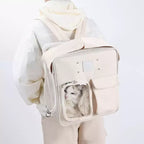 Ventilated And Portable Backpack, A Must-Have For Cats And Dogs When Traveling
