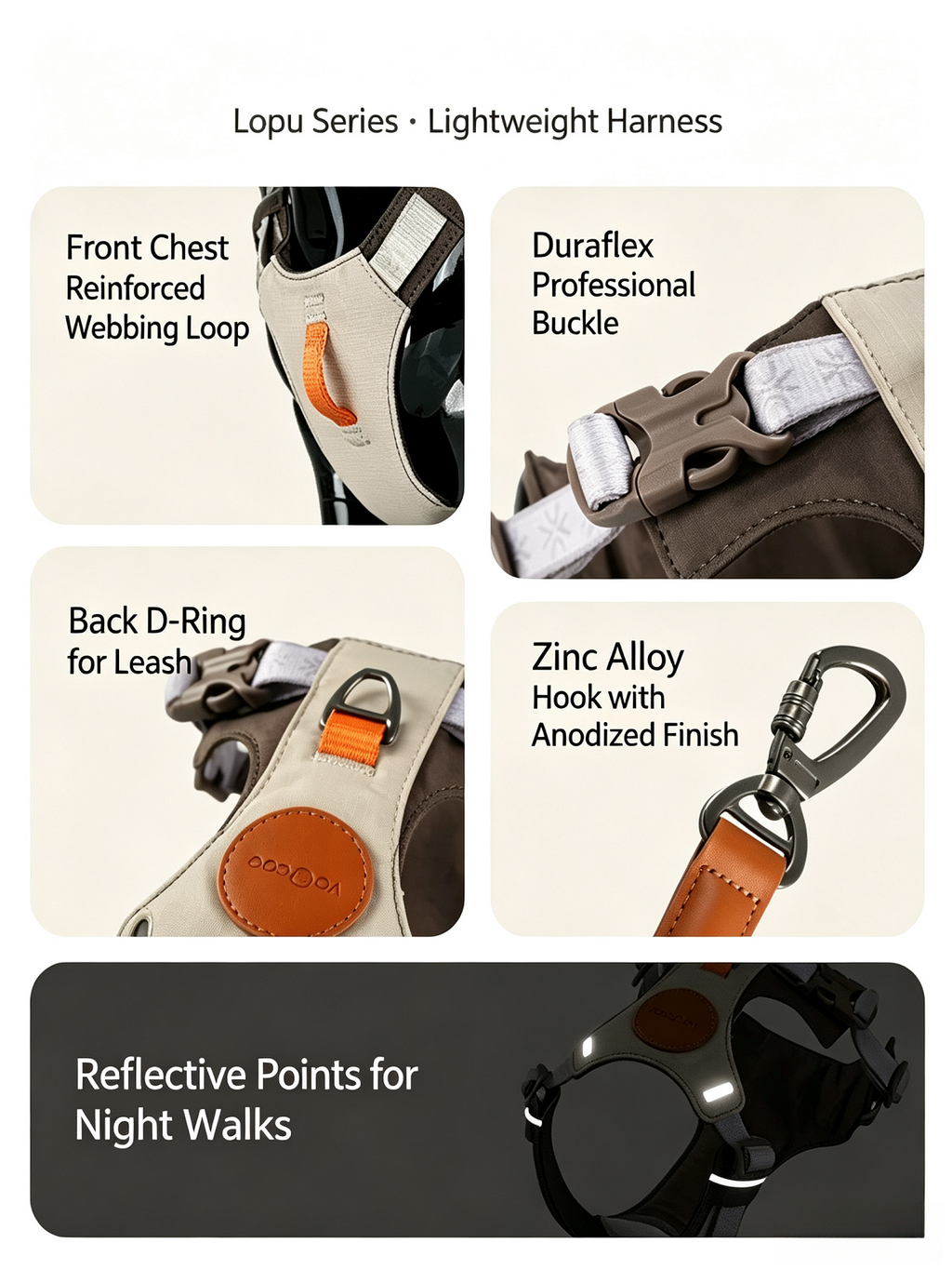Voocoo Ultralight Quick-Dry Pet Chest and Back