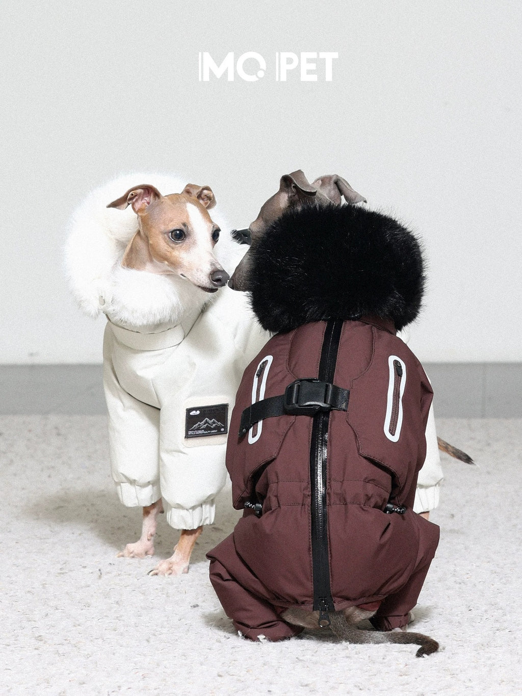 Winter Fur Collar Four-Legged Down Jacket