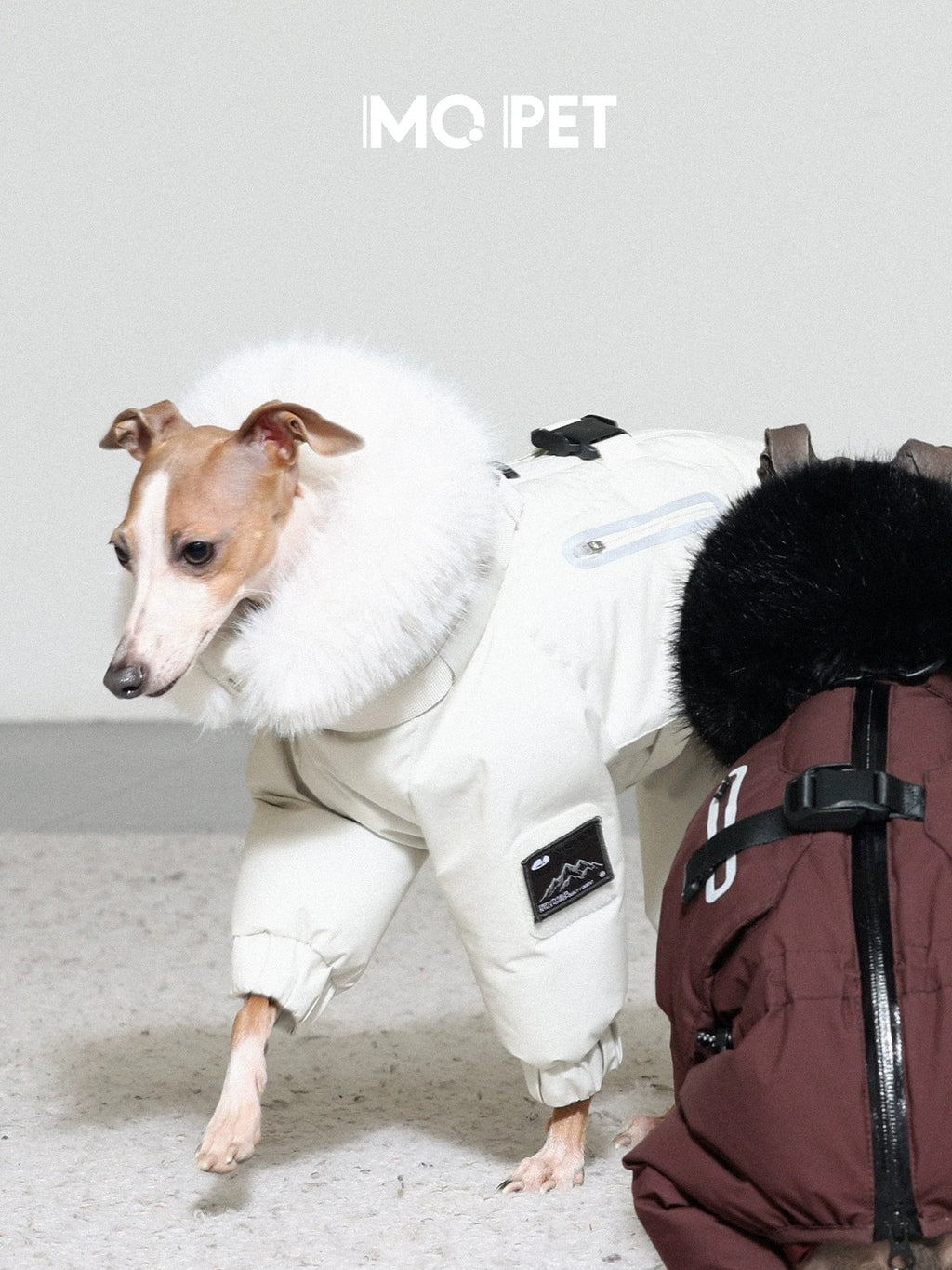 Winter Fur Collar Four-Legged Down Jacket