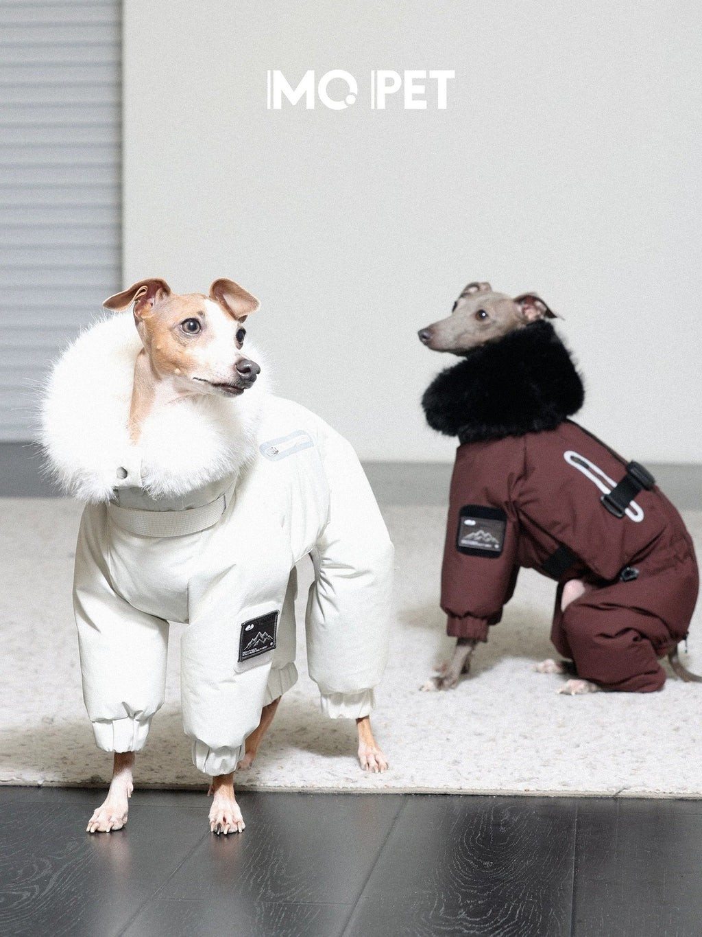 Winter Fur Collar Four-Legged Down Jacket