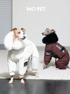 Winter Fur Collar Four-Legged Down Jacket