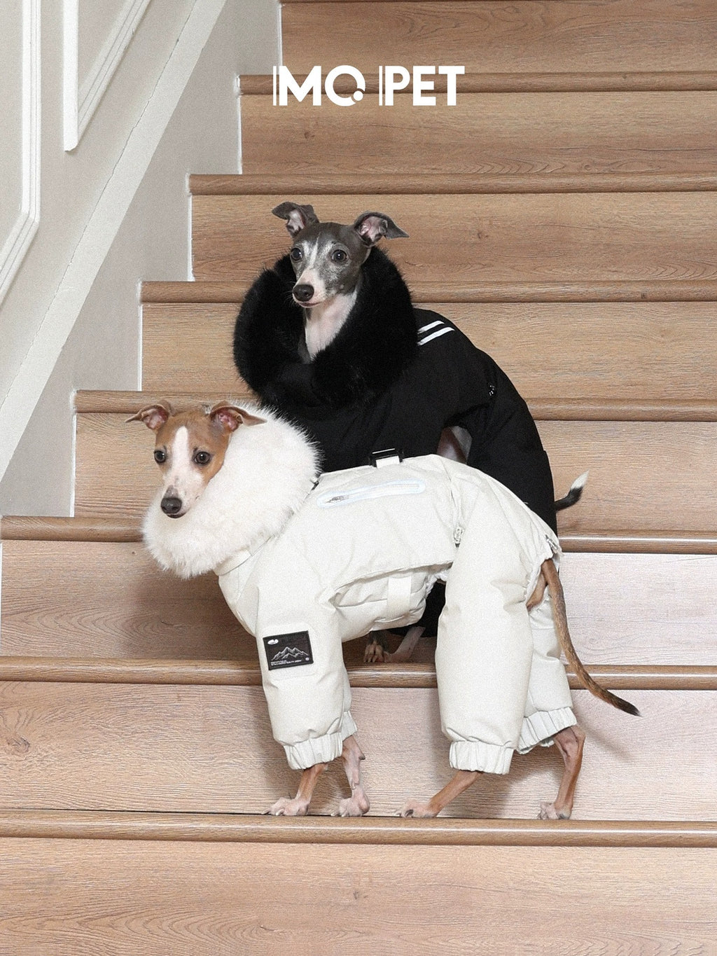 Winter Fur Collar Four-Legged Down Jacket