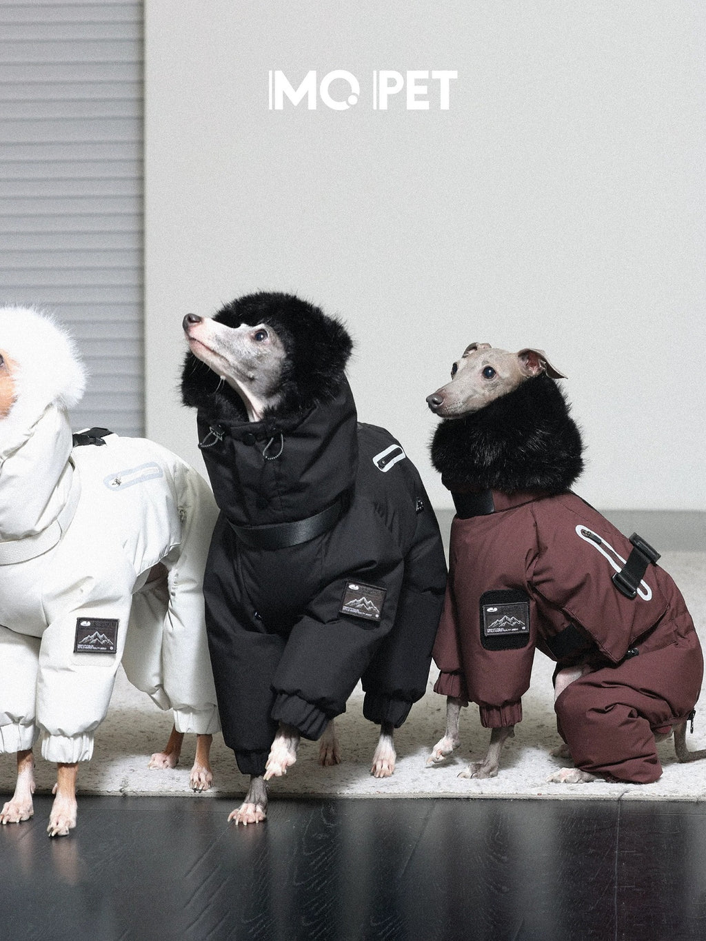 Winter Fur Collar Four-Legged Down Jacket