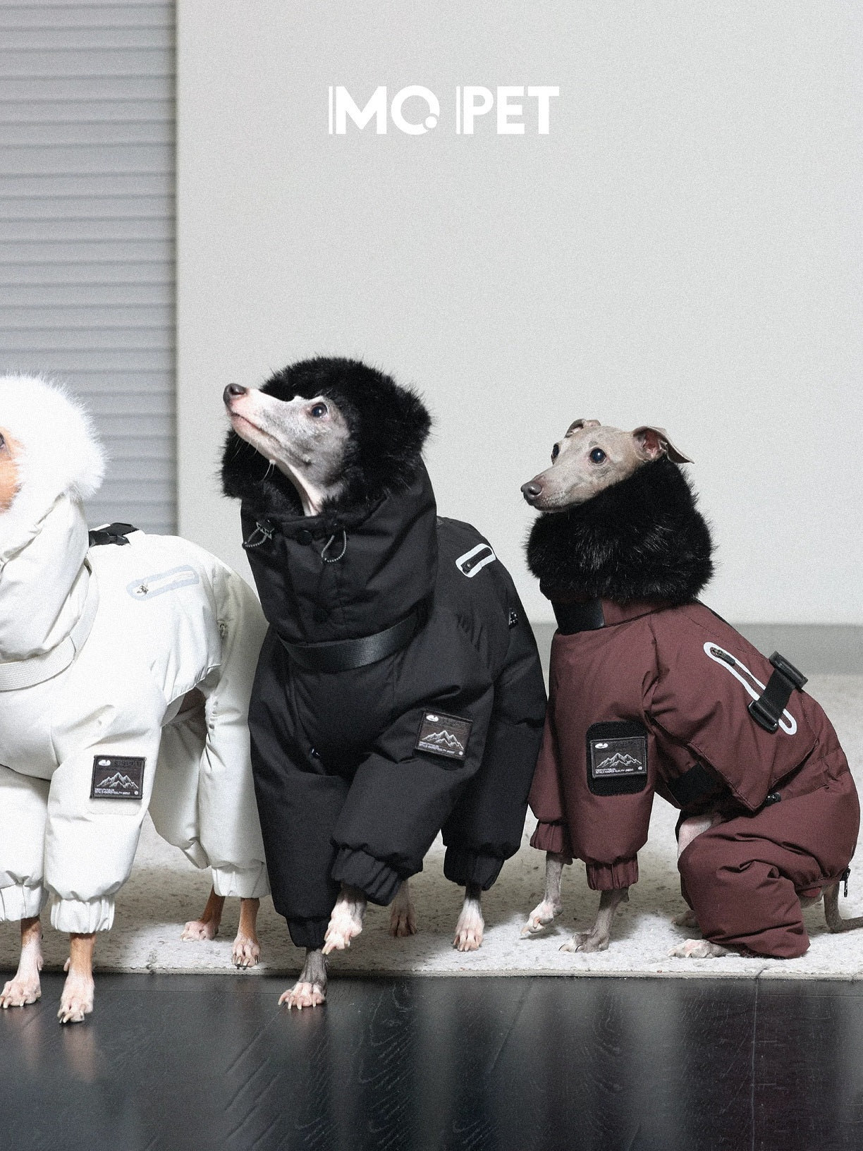 Winter Fur Collar Four-Legged Down Jacket
