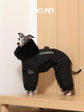 Winter Fur Collar Four-Legged Down Jacket