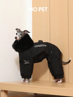 Winter Fur Collar Four-Legged Down Jacket