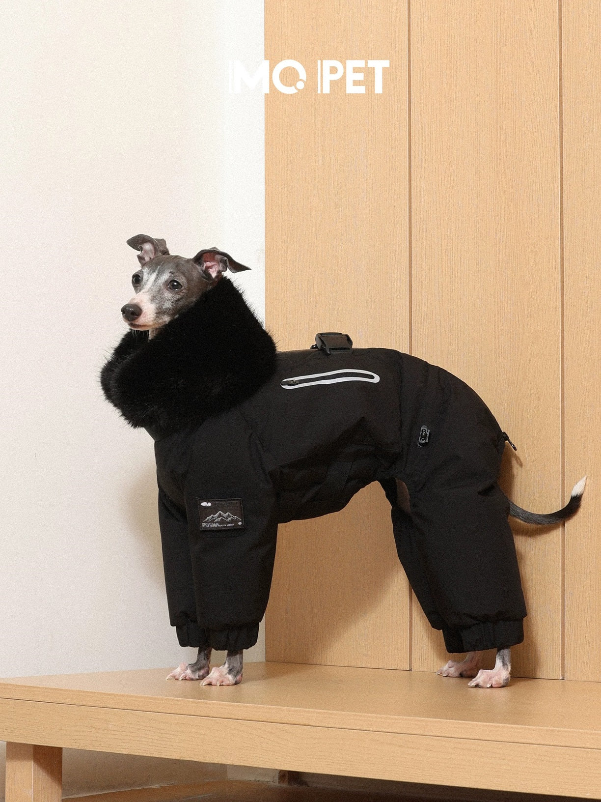 Winter Fur Collar Four-Legged Down Jacket