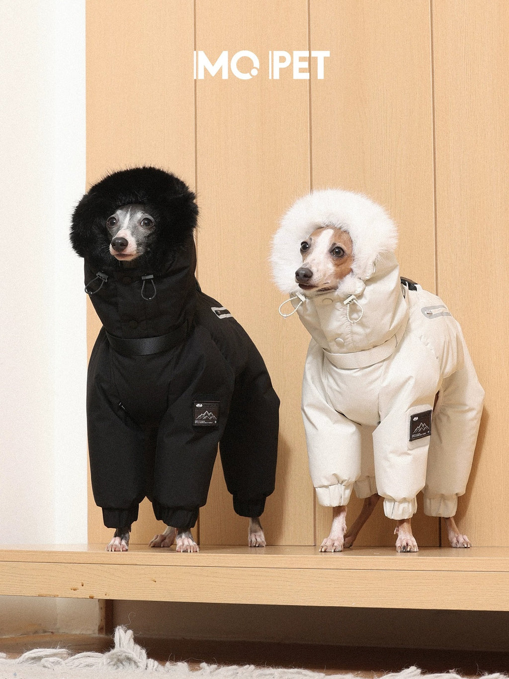 Winter Fur Collar Four-Legged Down Jacket