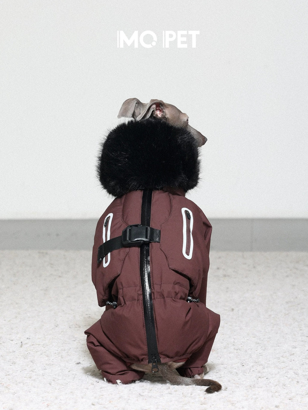 Winter Fur Collar Four-Legged Down Jacket