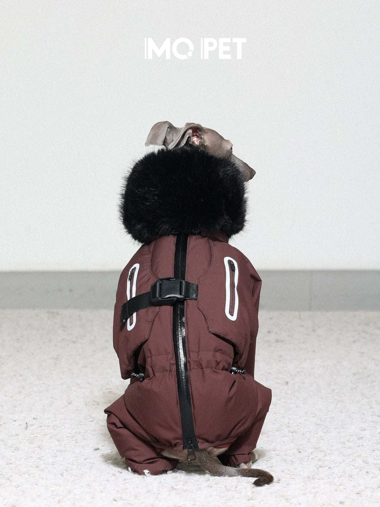Winter Fur Collar Four-Legged Down Jacket