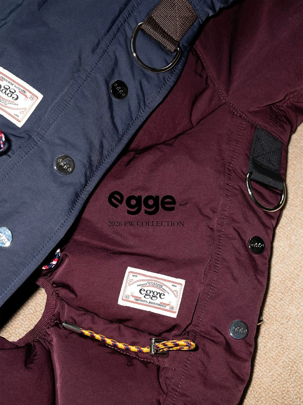 Winter Snow Line Down Jacket