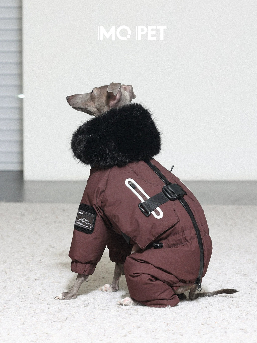 Winter Fur Collar Four-Legged Down Jacket