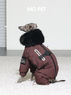 Winter Fur Collar Four-Legged Down Jacket