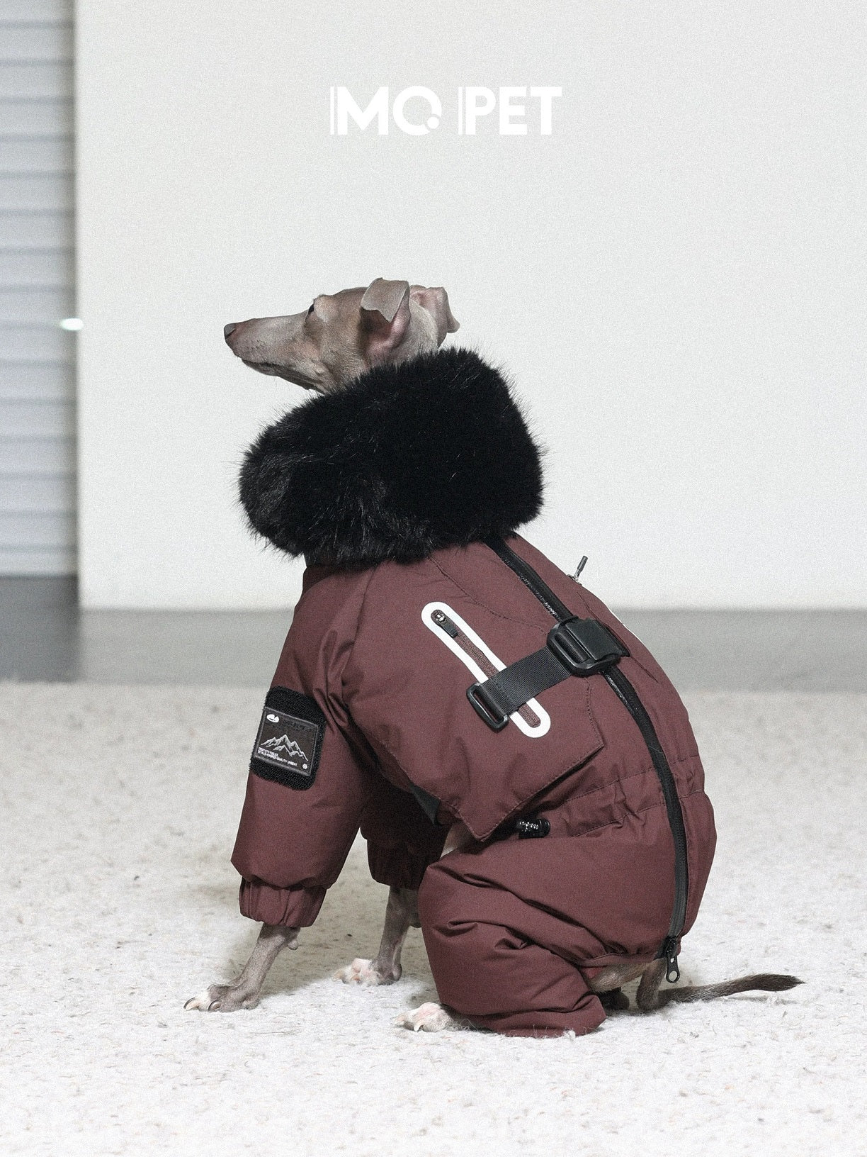 Winter Fur Collar Four-Legged Down Jacket