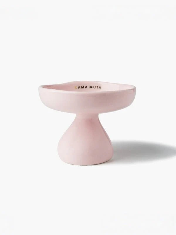 Kama Muta Mushroom Bowl Ceramic Elevated Bowl