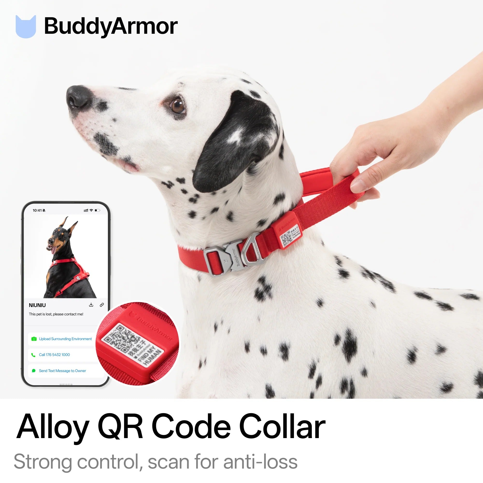 Buddy Armor Light-Alloy Collar (Pro)