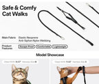 Buddy Armor Escape-Proof Y-Harness and Leash Set