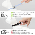 Buddy Armor Anti-Choke AirTag Cat Collar G2 (QR)