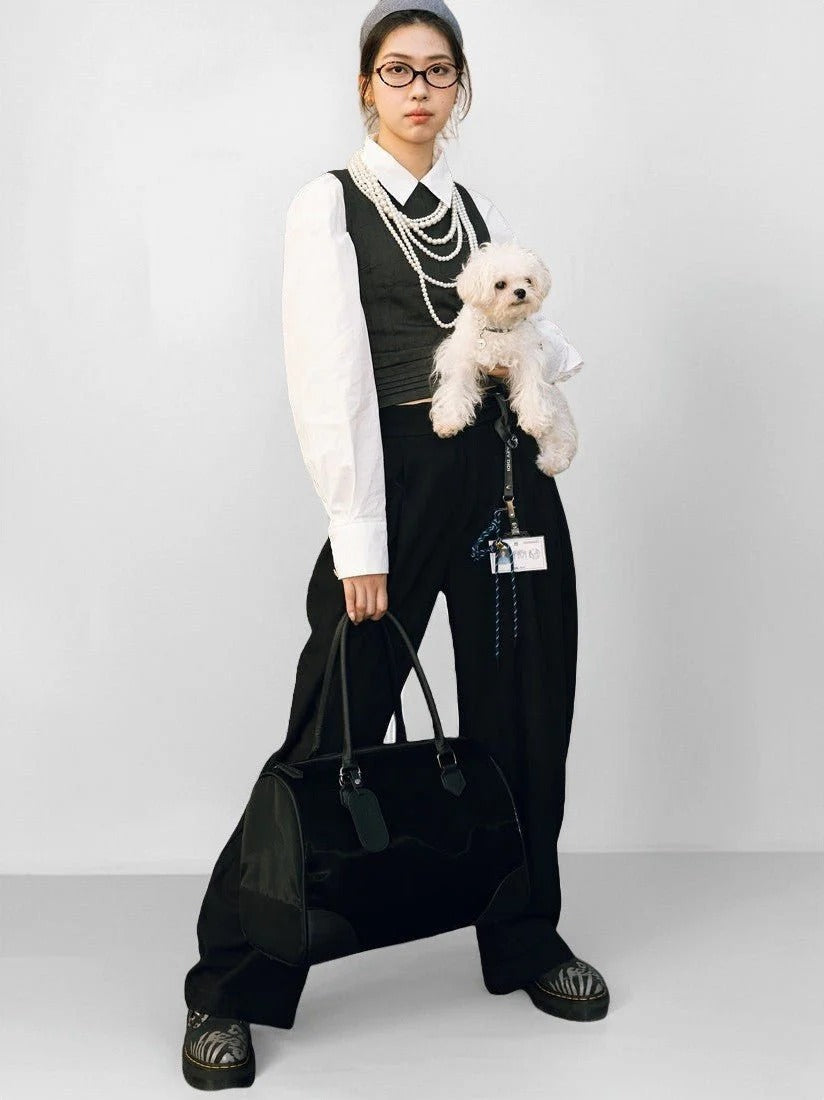Kama Muta Pet Boston Bag Luxury Pet Carrier