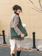 Kama Muta Mini Tweed Pet Tote Bag Winter Pet Carrier