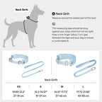 Buddy Armor Ultra-Comfort Fluffy Collar(QR)&Leash Set