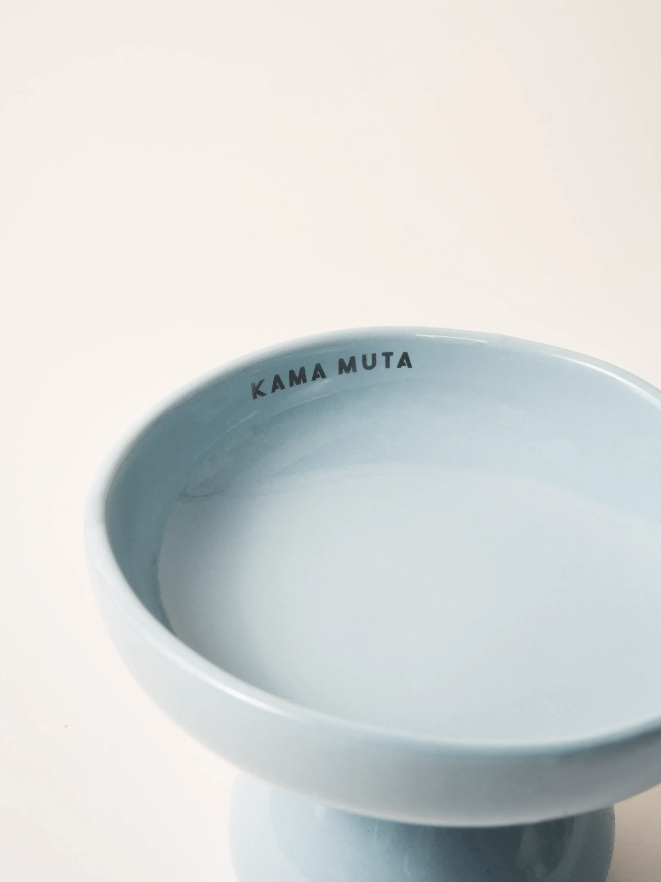 Kama Muta Mushroom Bowl Ceramic Elevated Bowl