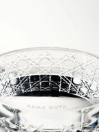 Kama Muta Pet Crystal Bowl Handcrafted Edo Kiriko