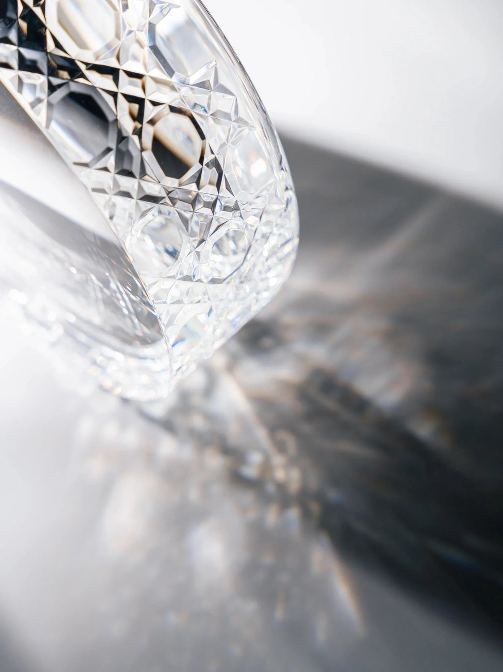 Kama Muta Pet Crystal Bowl Handcrafted Edo Kiriko
