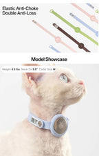 Buddy Armor Anti-Choke AirTag Cat Collar G2 (QR)