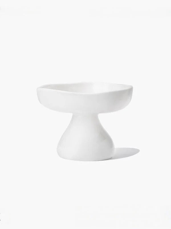 Kama Muta Mushroom Bowl Ceramic Elevated Bowl