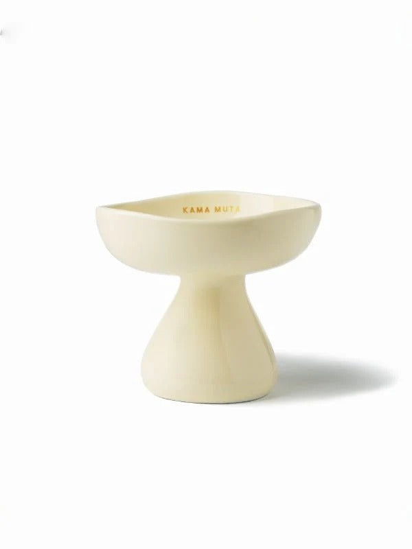 Kama Muta Mushroom Bowl Ceramic Elevated Bowl